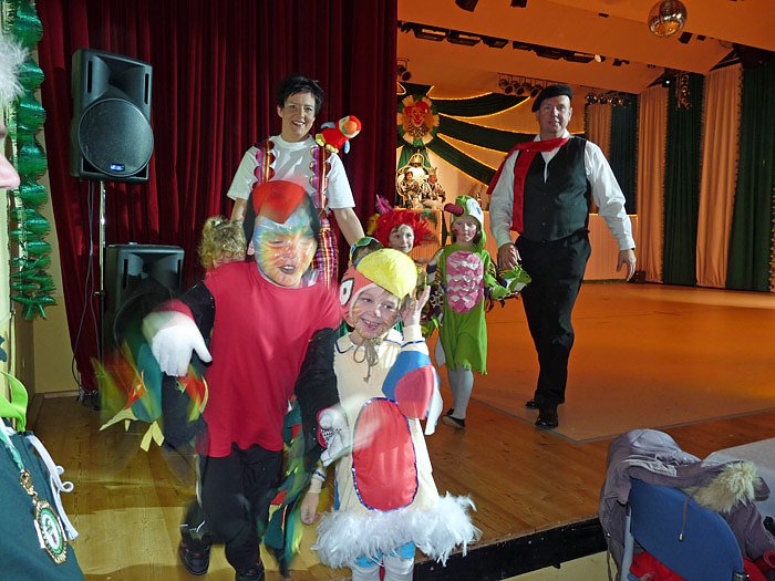 Rentnerfasching bei Gr&uuml;n-Wei&szlig;