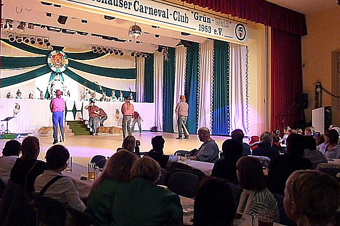 Rentnerfasching bei Gr&uuml;n-Wei&szlig;