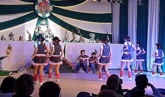 Rentnerfasching bei Gr&uuml;n-Wei&szlig;