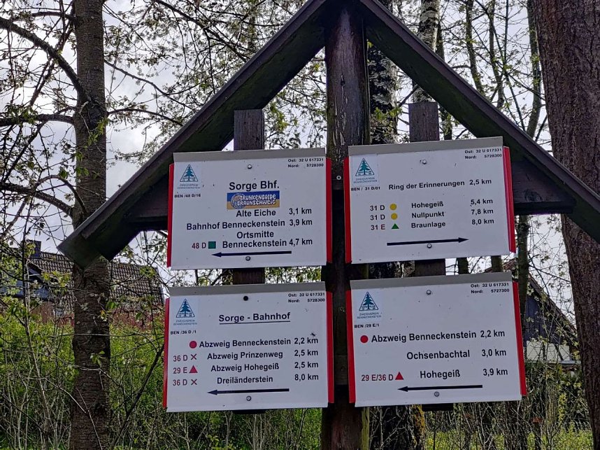 Peter Blei unterwegs bei Benneckenstein