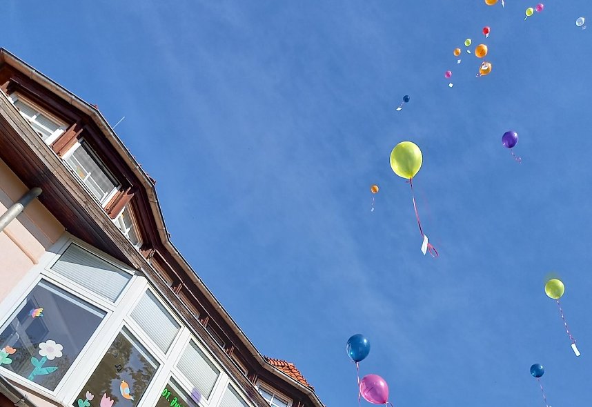 Kindervilla Bad Frankenhausen feiert bunt und fr&ouml;hlich den Kindertag