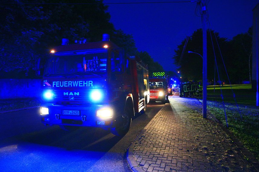 Brand in der GU Schernberg