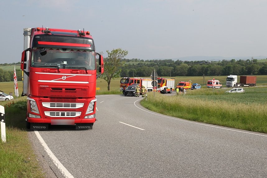 Unfall bei Steinbr&uuml;cken