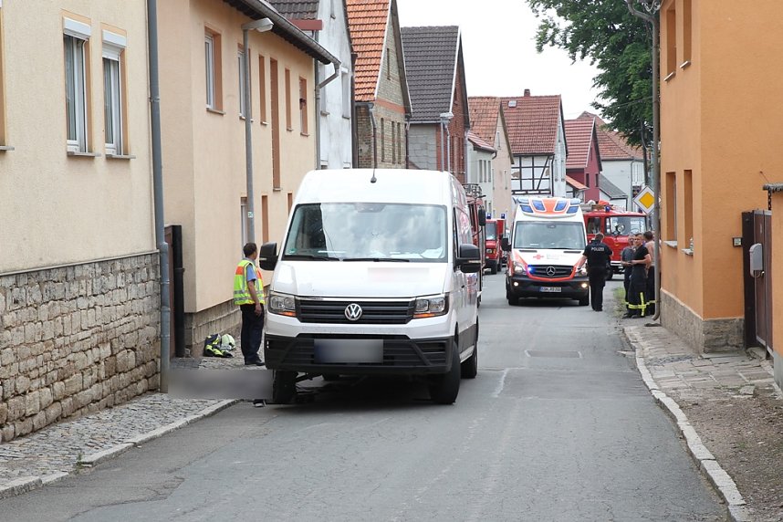 Unfall in Kirchengel