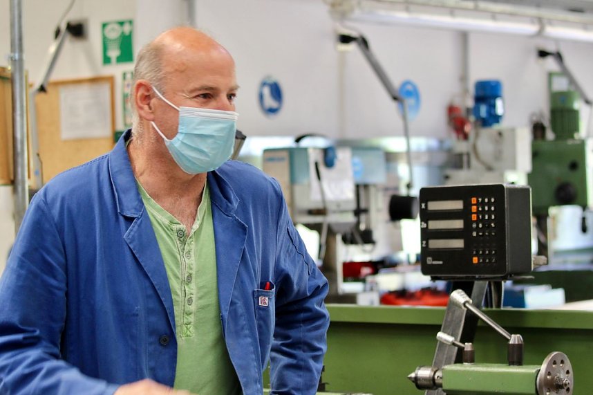 Norbert Nessel-Ausbilder f&uuml;r Industriemechanik im Sondersh&auml;user Bildungsverein