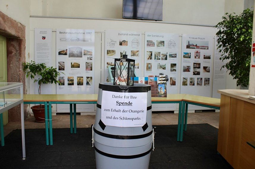 Sonntagsbesuch in der Orangerie in Bendeleben