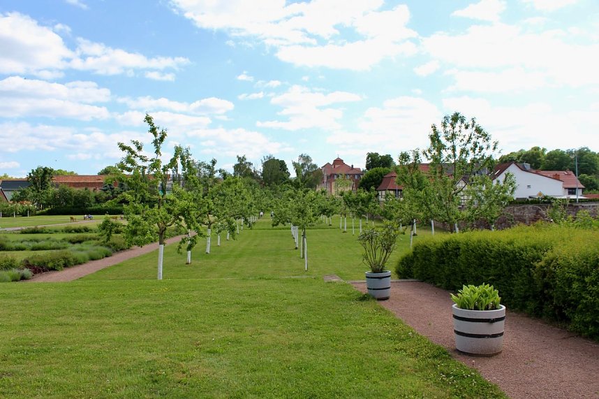Sonntagsbesuch in der Orangerie in Bendeleben