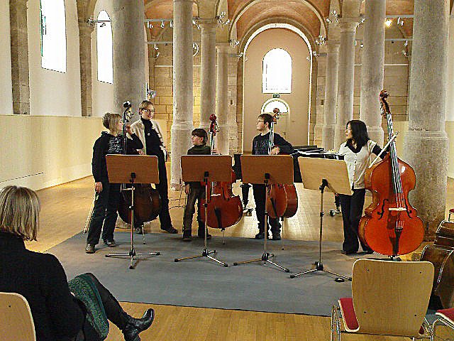 Kontrabasskurs Landesmusikakademie Th&uuml;ringen