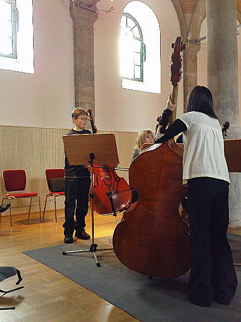 Kontrabasskurs Landesmusikakademie Th&uuml;ringen