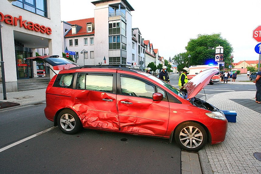 Unfall in Sondershausen
