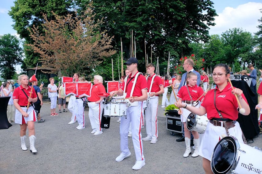 Kr&ouml;nung der Rosenk&ouml;nigin in Sangerhausen