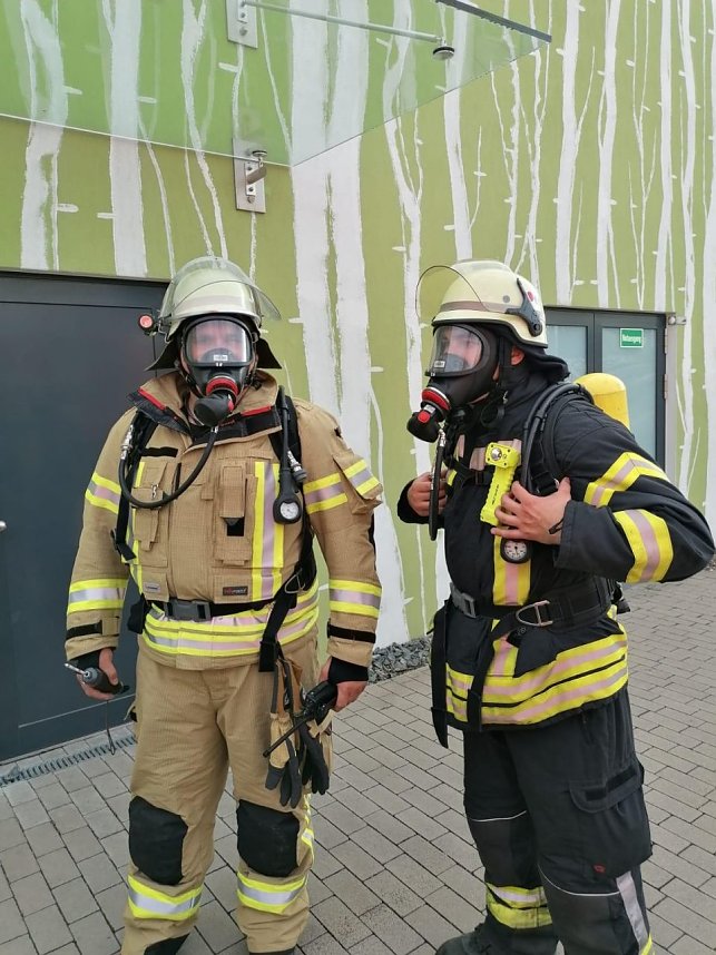 Gro&szlig;einsatz in Bad Frankenhausen