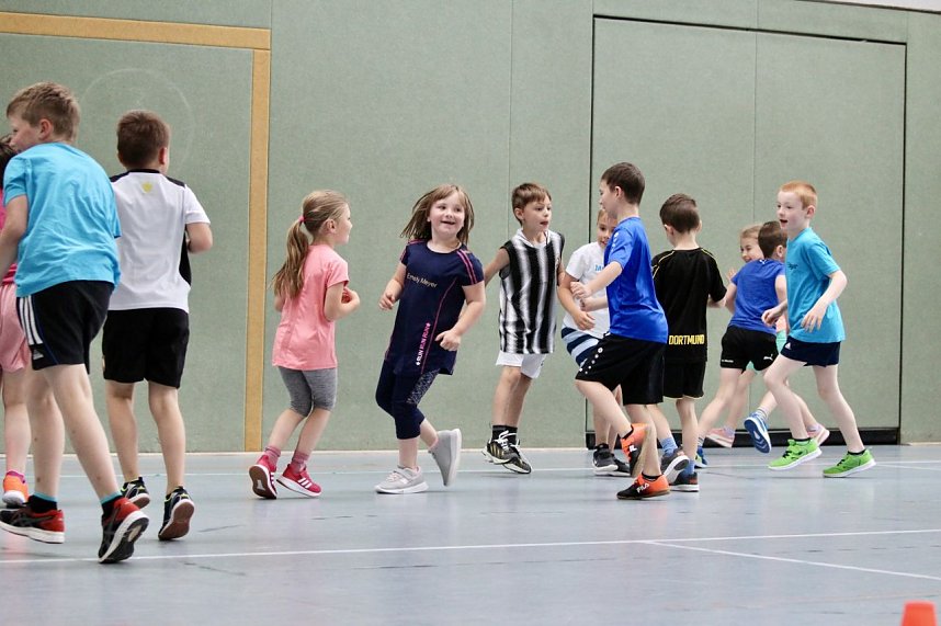 Bewegter Vormittag f&uuml;r 21 Sch&uuml;lerinnen und Sch&uuml;ler der Staatlichen Grundschule "Franzberg"