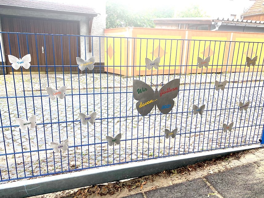 Abschied von den Schmetterlingen - Ev. Kindertagesst&auml;tte "Arche Noah" in Stockhausen