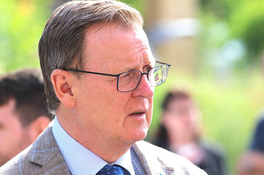 Besuch von Ministerpr&auml;sident Ramelow im DRK Kyffh&auml;userkreisverband in Sondershausen