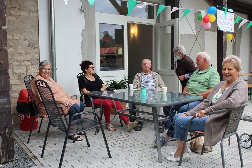 Er&ouml;ffnung des Dorfladens "Altes Gut" in Berka