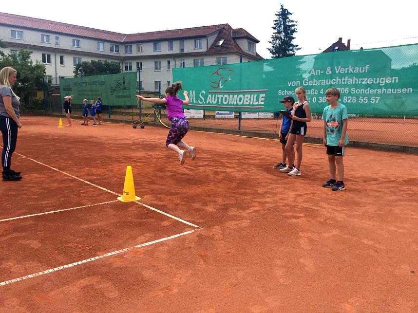 Tennisolympiade in Sondershausen