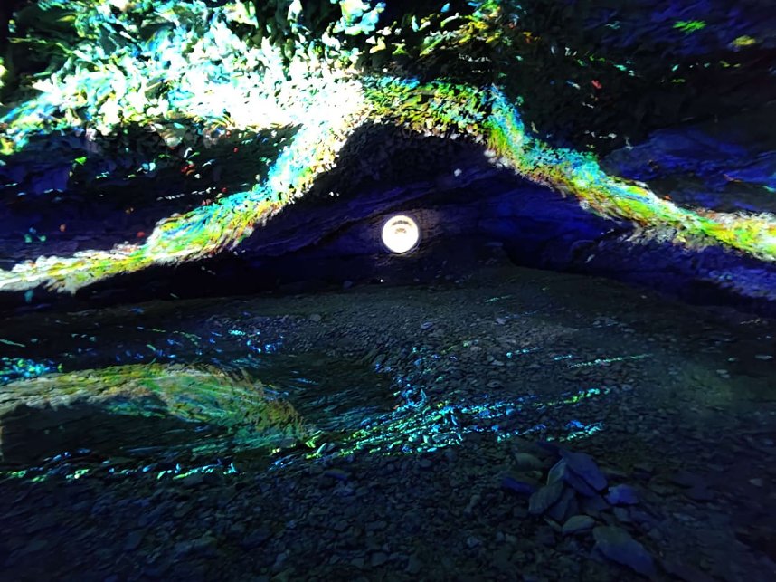 World of Lights in der Barbarossah&ouml;hle