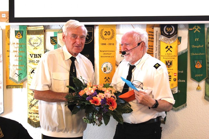 Jahresmitgliederversammlung des Bergmannsvereins "Gl&uuml;ckauf" in Sondershausen