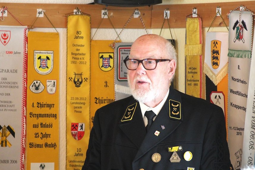 Jahresmitgliederversammlung des Bergmannsvereins "Gl&uuml;ckauf" in Sondershausen
