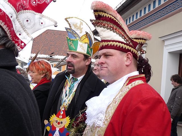 Erst&uuml;rmung Rathaus