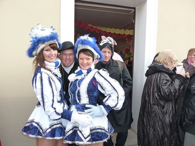 Erst&uuml;rmung Rathaus