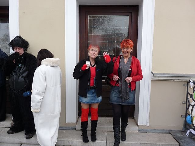 Erst&uuml;rmung Rathaus