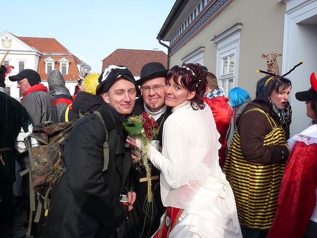 Erst&uuml;rmung Rathaus