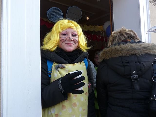 Erst&uuml;rmung Rathaus