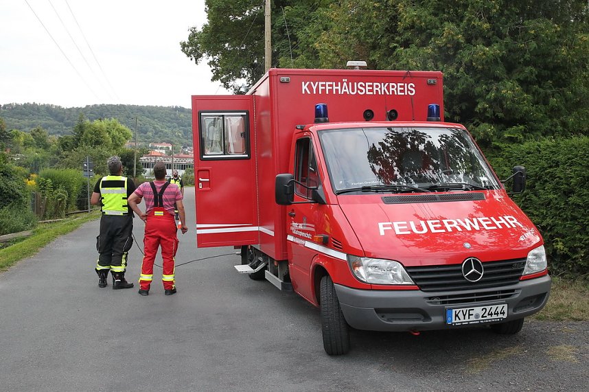 Mit Sp&uuml;rnase und Technik wurde gestern nach dem vermissten Senior gesucht