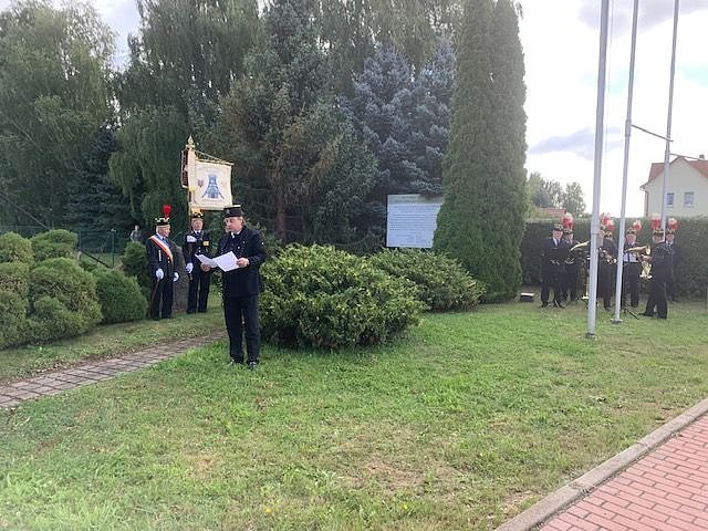 Kranzniederlegung f&uuml;r verungl&uuml;ckte Bergm&auml;nner 