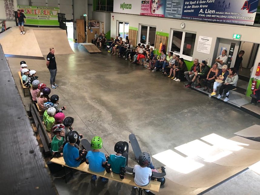 Sommerferien in der Skate Arena