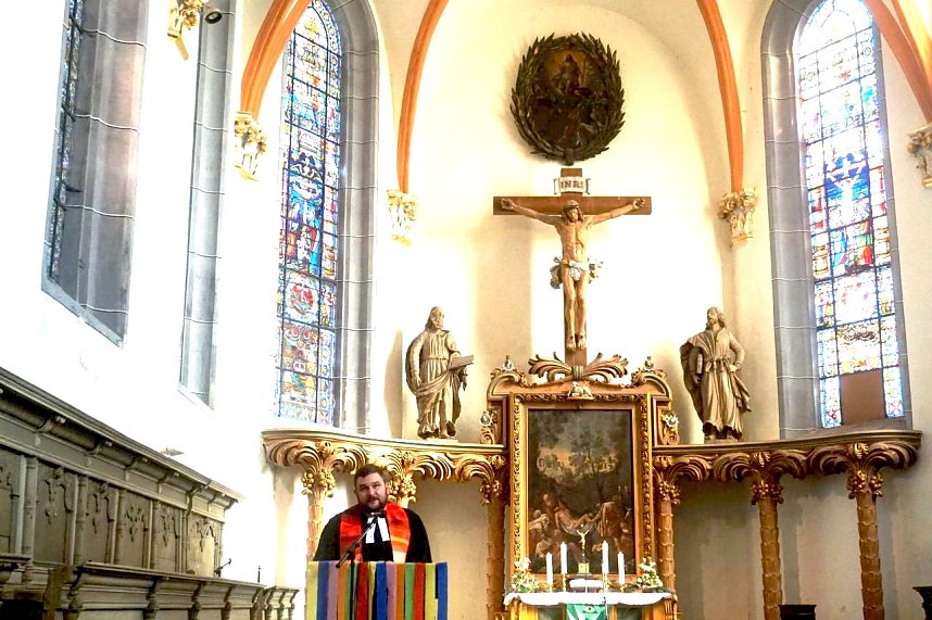 Gemeinsamer Gottesdienst in der Interkulturellen Woche