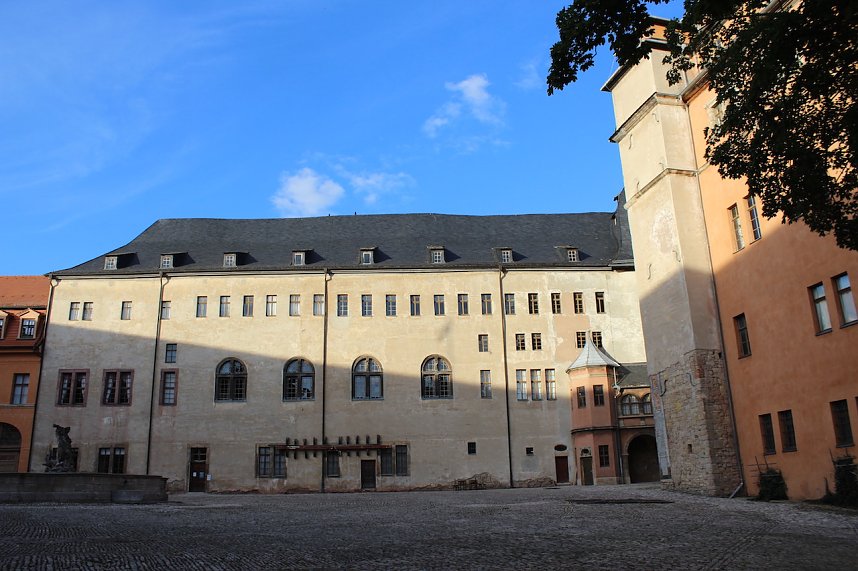 Abendsonne am Schloss Sondershausen