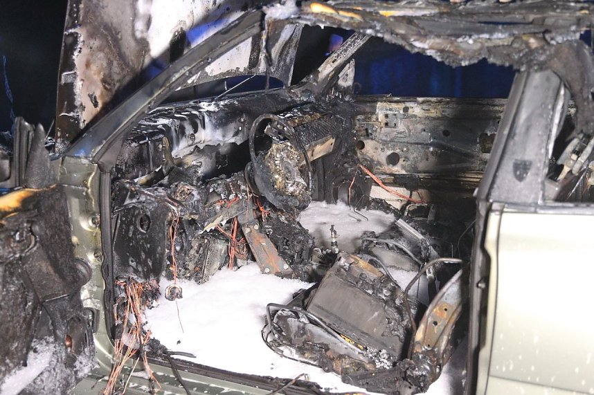 Fahrzeugbrand bei Ebeleben