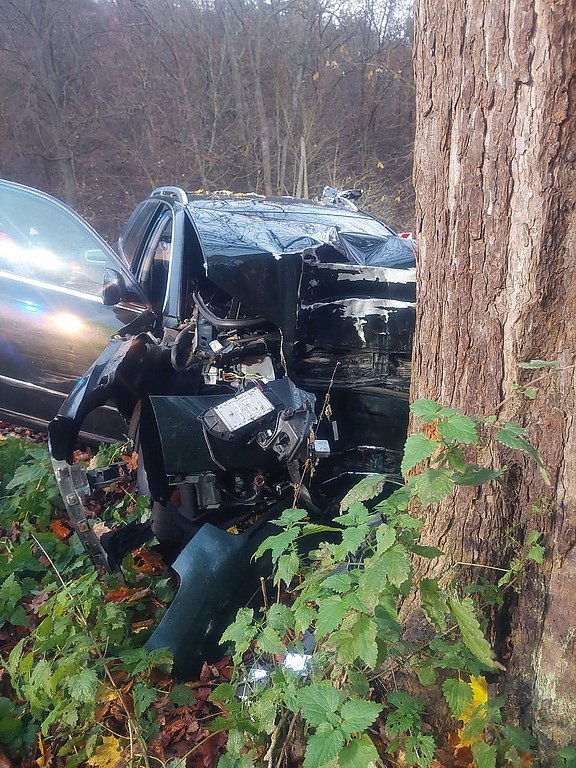 Unfall zwischen Bad Frankenhausen und Ratsfeld