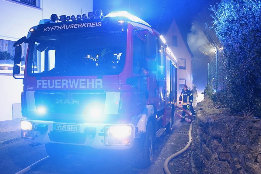 Brand im Kyffh&auml;userland