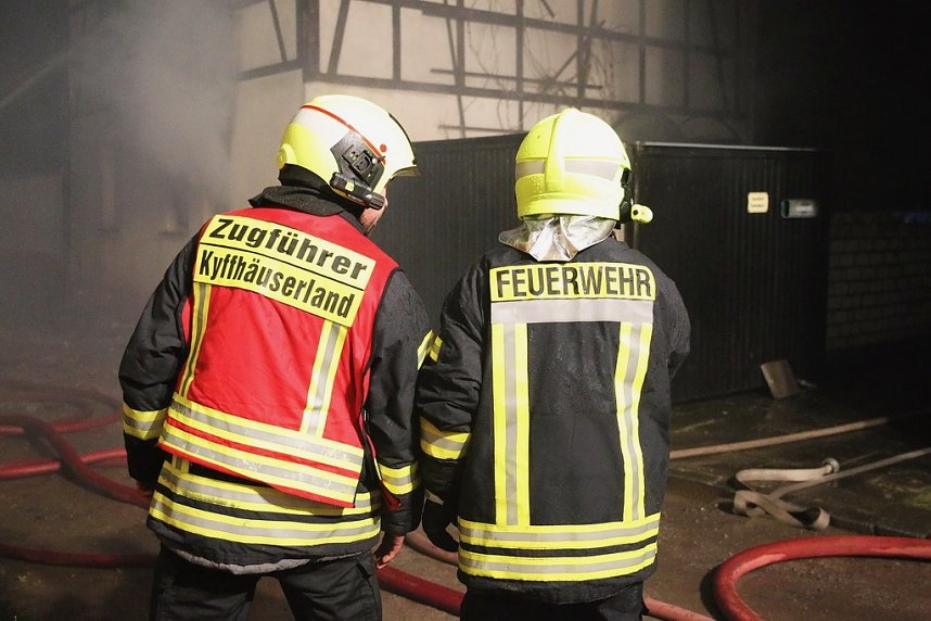 Brand im Kyffh&auml;userland