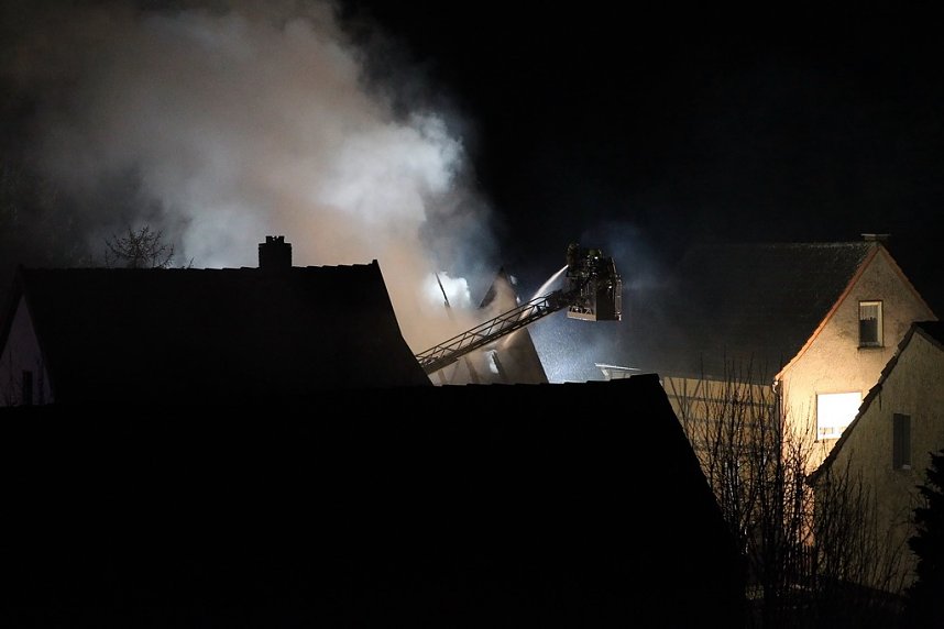 Brand im Kyffh&auml;userland