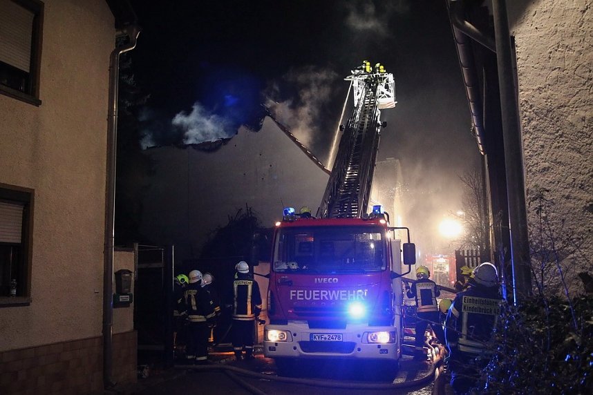 Brand im Kyffh&auml;userland