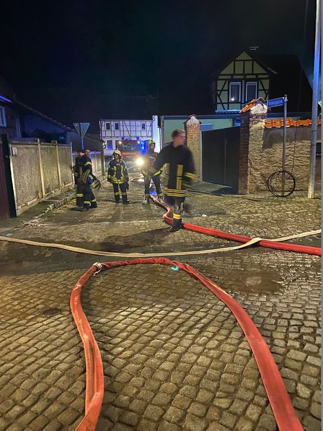 Wohnhausbrand in Seega