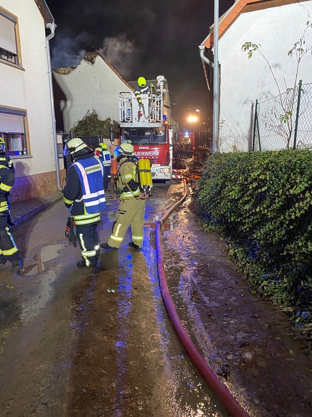 Wohnhausbrand in Seega