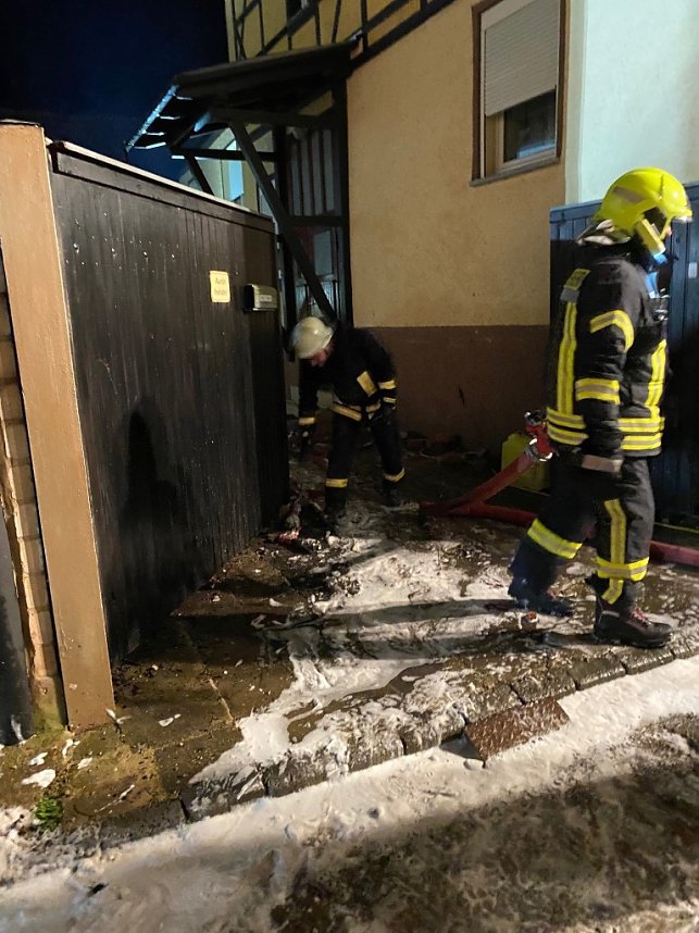 Wohnhausbrand in Seega