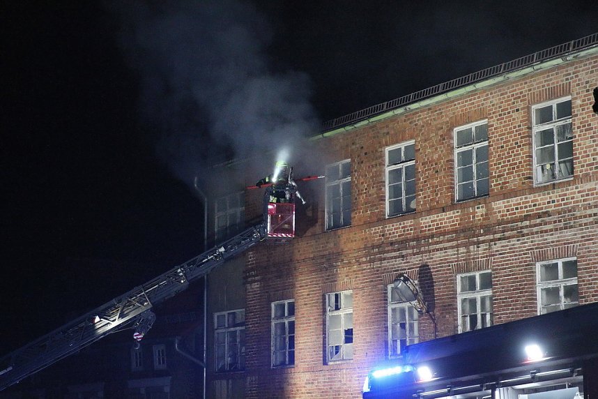Brand in Schlotheim