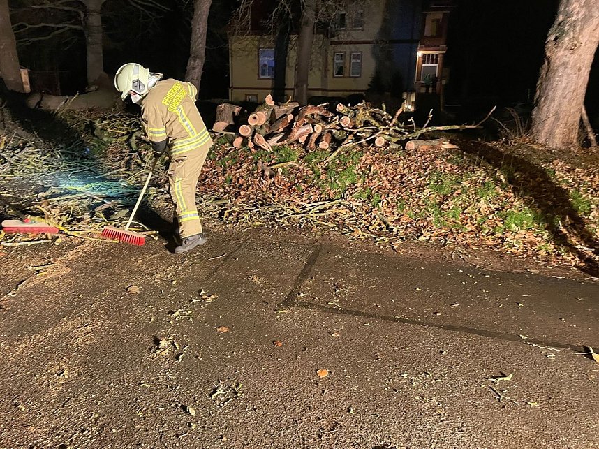 Sturmtief Nadja hinterlie&szlig; nur geringe Sch&auml;den