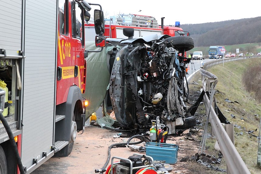 T&ouml;dlicher Unfall auf der B4