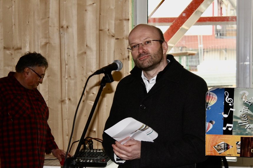 Clemens Schlegelmilch (Gesch&auml;ftsf&uuml;hrer der Diakonie Novalis) -Rede zum Richtfest f&uuml;r die Seniorenwohngemeinschaft 48" in Ebeleben 