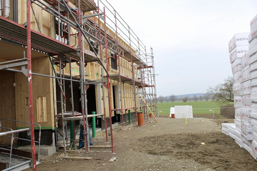 Richtfest f&uuml;r das "Seniorengemeinschaftshaus 48" in Ebeleben 