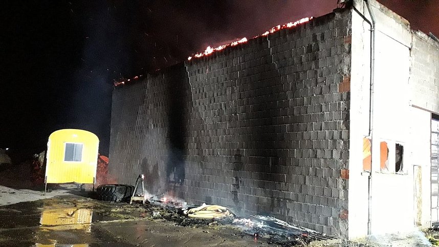 Scheunenbr&auml;nde bei Esperstedt