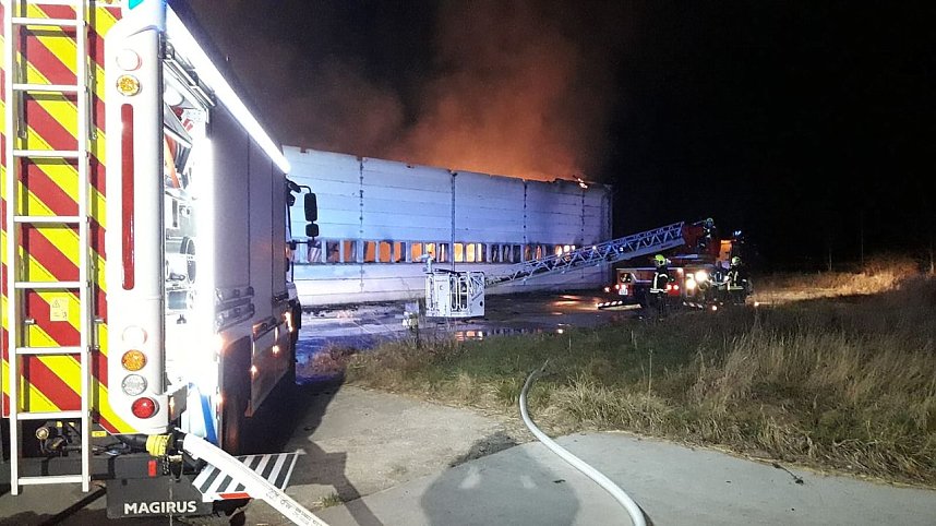 Scheunenbr&auml;nde bei Esperstedt